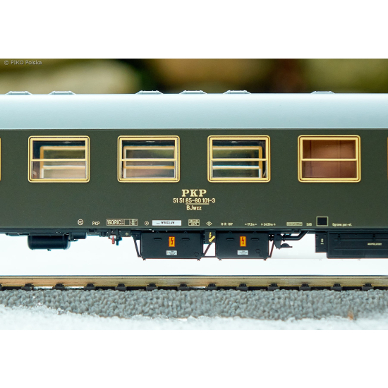 Wagon barowo-osobowy 2 klasy typ 111A Wars Piko 97611-2 H0